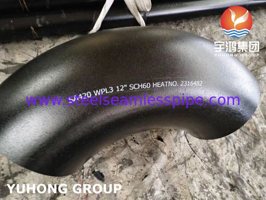 ASTM A420 WPL3 Cút hàn dài bán kính nhiệt độ thấp