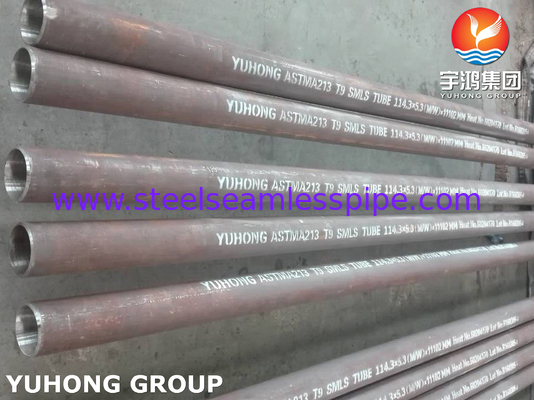 Ống thép hợp kim ASME / ASTM A213 T1, T11, T12, T2, T22, T23, T5, T9, T91, T92,1 ", 2,11MM