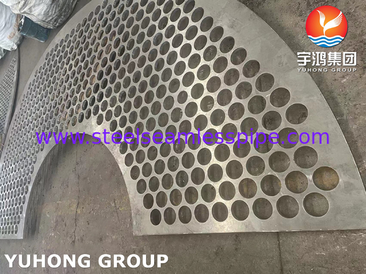 Bộ phận máy ngưng tụ đĩa hỗ trợ SA516 Gr.70 Ngành hóa dầu/khí thuyền/khí dầu khí/ngành chế biến thực phẩm