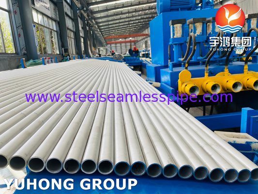 Rụng thép không may A213 TP304 TP316 TP321 TP321H Rụng trao đổi nhiệt trộn và nóng