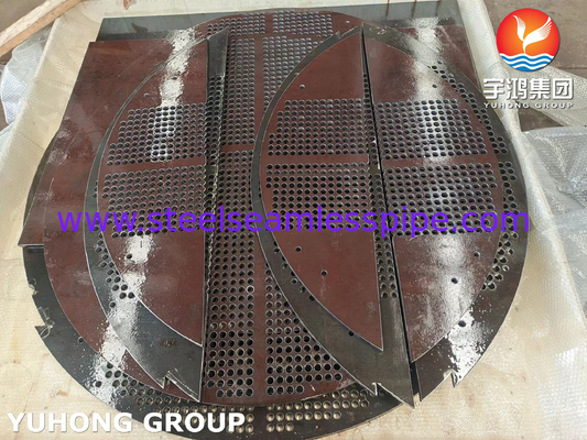 ASME SA516 GR.70N Biên phòng phân đoạn kép cho ứng dụng trao đổi nhiệt