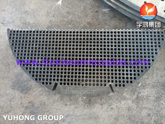 EN 10025-2 S235JR Bảng hỗ trợ đệm thép carbon cho bộ trao đổi nhiệt