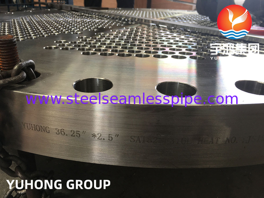 ASME SA182 F316L, 1.4404 Bảng ống rèn thép không gỉ cho máy trao đổi nhiệt