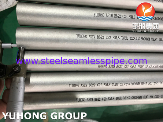 ASME SB622 Hastelloy C22 UNS N06022 DIN 2.4602 ống thép hợp kim niken cho ngành công nghiệp dầu khí