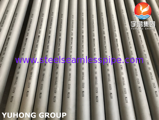 ASTM A312 TP316L ống không thô ABS DNV LR BV GL ASME