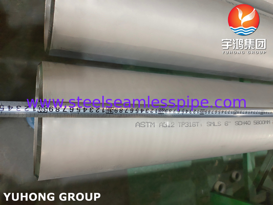 ASTM A511 TP316 316L 1.4404 Stainless Steel Seamless Pipe Pickled Annealed ABS Chứng nhận
