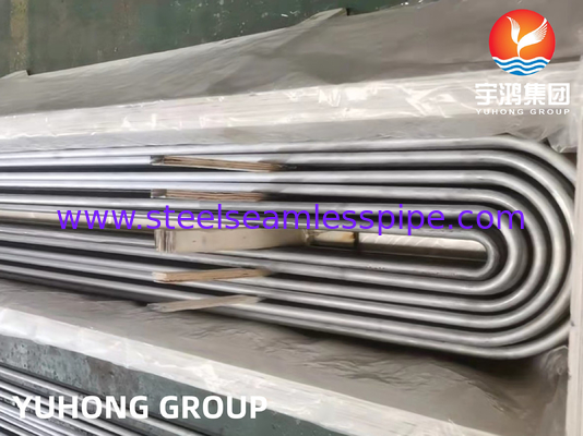 ASME SA213 TP347 TP347H ống u cong thép không gỉ ET/HT cho ống trao đổi nhiệt