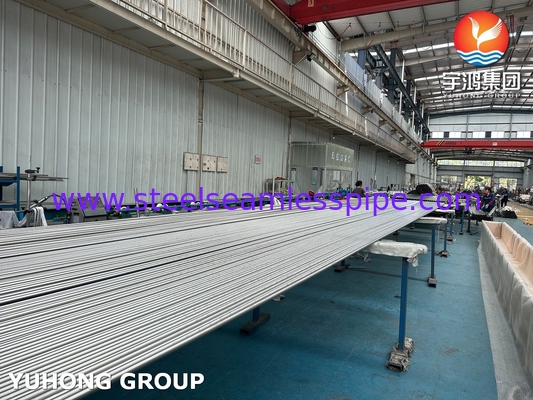 ASME SA249 TP316L ống hàn thép không gỉ chống ăn mòn cao cho ống trao đổi nhiệt