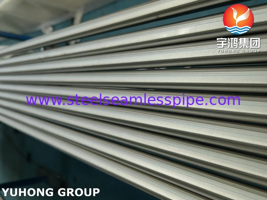 ASTM A249 TP304 Bụi hàn thép không gỉ Đẹp lò sưởi cho máy trao đổi nhiệt nồng độ