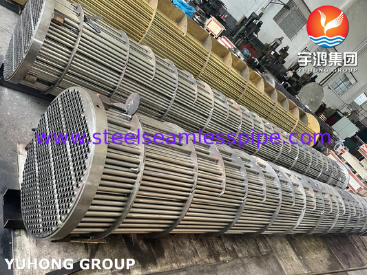 Shell And Tube Heat Exchanger API 660 ASME U Stamp Cho ứng dụng trong ngành hóa dầu