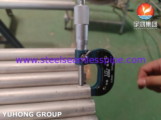 ASME SA789 / ASTM A789 S32750 ống không may bằng thép không gỉ képlex cho máy trao đổi nhiệt, ứng dụng hóa học