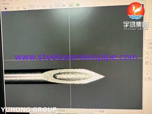 26G thép không gỉ cắt lại Bevel Point ống kim cho đâm y tế ISO9626 SUS304