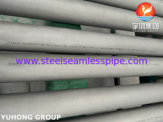 EN 10216-5 UNS32205 ống thép không gỉ kép