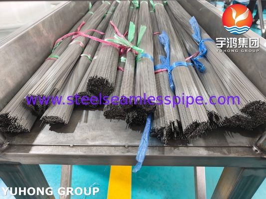 SUS304 ống ống thông thắt bằng thép không gỉ y tế cho kim tiêm ISO9626