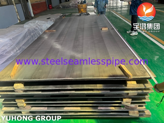 Bảng bọc nổ ASME SA516 Gr.70 Bọc thép carbon ASME SB127 Monel 400
