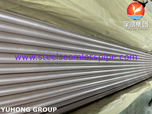 ASTM B111 / ASME SB111 C71500 ống đồng niken ống trao đổi nhiệt