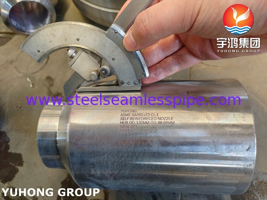 Vòi phun tự gia cường ASTM A350 LF2 cho Bình và Hệ thống Áp suất Đông lạnh