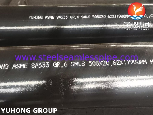 Ống thép carbon liền mạch ASME SA333 Grade 6 cho nhiệt độ thấp