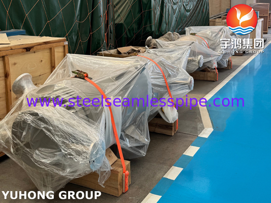 ASME VIII-1 Bộ trao đổi nhiệt dạng chữ U bọc UNS N06600 cho quy trình Chlor-Alkali NACE MR0175​