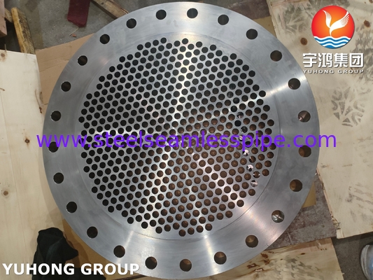 Tấm đục ống thép không gỉ ASTM A182 F316Ti Chống ăn mòn, Chống hóa chất và xói mòn nước biển