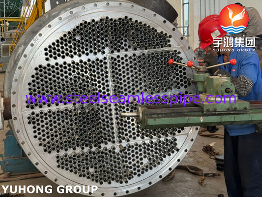 BỘ TRAO ĐỔI NHIỆT ỐNG U BEND CHỨNG NHẬN TEMA CHO NHÀ MÁY LỌC DẦU U STAMP