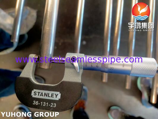 Ống ngưng tụ và trao đổi nhiệt ASME SB163 N02201 SMLS Niken cacbon thấp