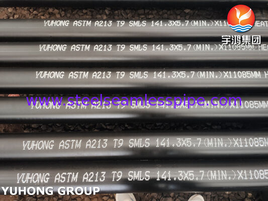 Ống thép liền mạch ASTM A213 T9 / UNS K90941 dùng cho bộ quá nhiệt lò hơi và bộ trao đổi nhiệt