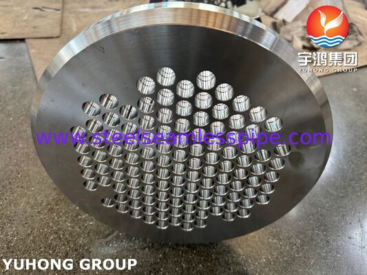 Super Duplex Stainless Steel S32750 U-Bend Tube Bundle cho Máy trao đổi nhiệt hoạt động hung hăng với ASME SA789 & SA182 F53 Construction