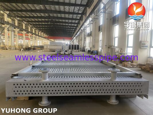 Bó ống làm mát không khí Monel 400 với cánh tản nhiệt nhôm đùn và ống liền mạch ASME SB163