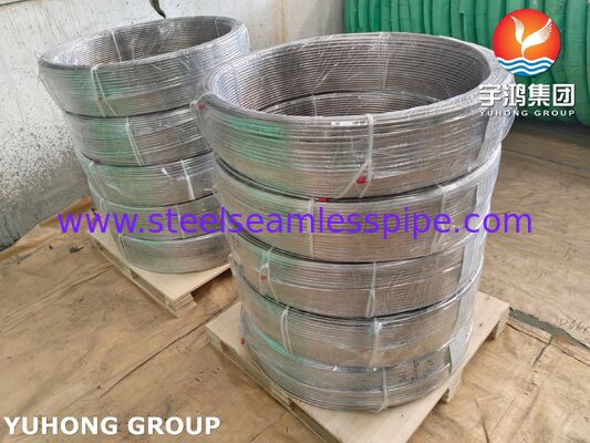 Ống cuộn thép không gỉ ASTM A269 TP316L ủ sáng cho ứng dụng chất lỏng công nghiệp