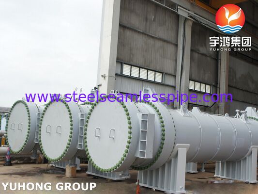 ASME VIII U-Stamp 316L Vỏ đầu nổi và máy trao đổi nhiệt ống AES cho hóa dầu