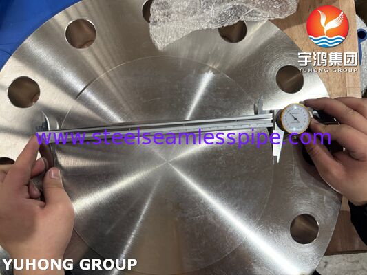 ASTM A182 F51 Blind RF Flange Duplex 2205 đúc, có độ bền cao, chống ăn mòn cho dầu & khí