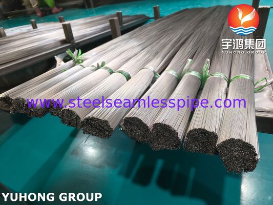 SUS304 ISO9626 Bụi ống thông thắt thép không gỉ hàn cho kim hạ da y tế