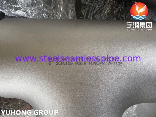 ASTM B366 N08810 Incoloy 800H hợp kim niken bằng Tee cho đường ống nhiệt độ cao