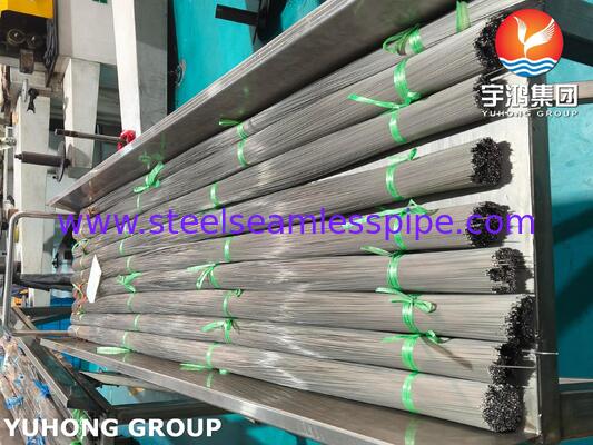 SUS304 Rustless Steel Capillary Tube, Medical Hypodermic Tube cho ống tiêm dùng một lần