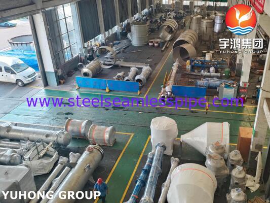 ASME U Stamp TEMA lớp R nhóm trao đổi nhiệt Tube Bundle for Steam Gland Condenser heat exchanger