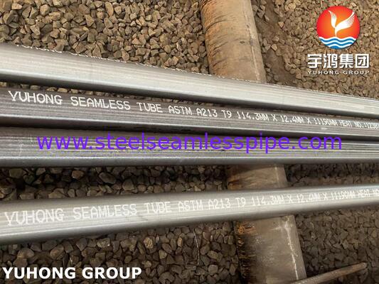 Ống nồi hơi ASTM A213 T9 cho bộ trao đổi nhiệt vỏ và ống