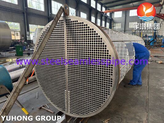 Bộ trao đổi nhiệt bộ sưởi ấm HP-HT ASME Section VIII Div. 1 Bộ trao đổi nhiệt TEMA với bó ống cánh