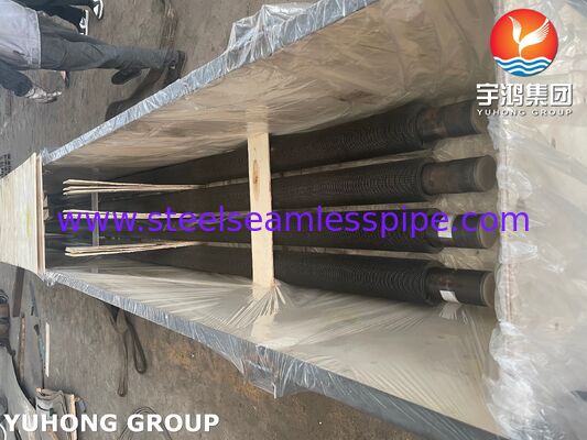 ASTM A335 P9 Serrated Finned Tubes for Waste Heat Recovery Systems
