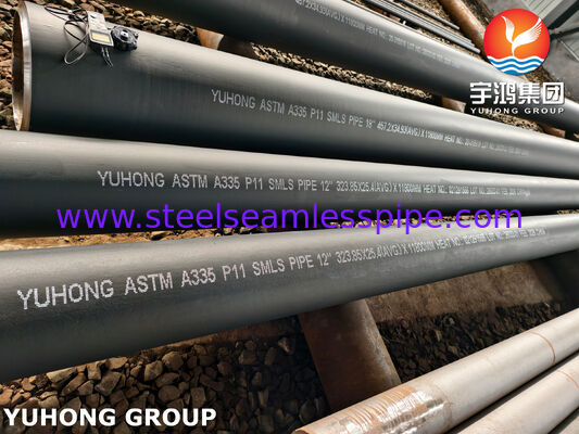 Ống thép hợp kim liền mạch ASTM A335 / ASME SA335 P11 cho lò nung thủy lực