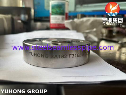 ASME SA182 F316L Stainless Steel Flange Forged Nozzle Flange cho tàu áp suất