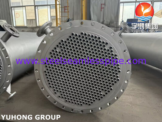 ASME U Stamp, NBR, Bộ trao đổi nhiệt ống vỏ API 660 với ống SA179, SA178, SA213, SA249,