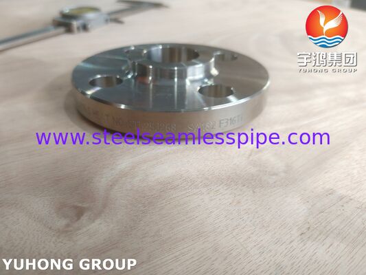 ASME SA182 F316Ti / UNS S31635 Stainless Steel Flange Nozzle Flange cho tàu áp suất