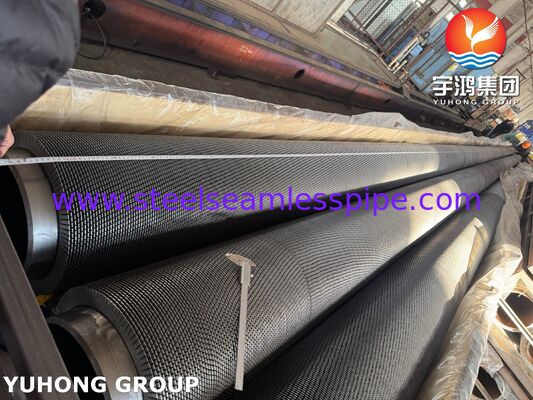 Ống có răng cưa ASTM A335 P22 dành cho nhà tiết kiệm HRSG