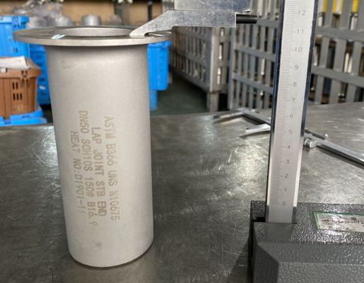 ASTM B366 UNS N10675 DN50 Đầu mối nối ống nối