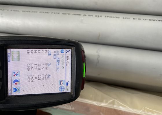 Ống thép không gỉ 304l 6mm Đồng bằng kết thúc ISO9001