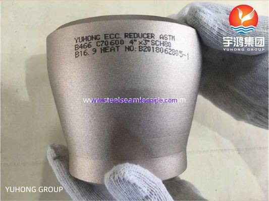 Phụ kiện ống thép hàn mông ASTM B122 / B466 Khuỷu tay giảm tốc SB122 SB466