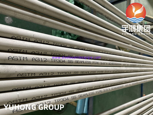 ASTM A312 TP304 Cán nguội và Vẽ Ống thép không gỉ