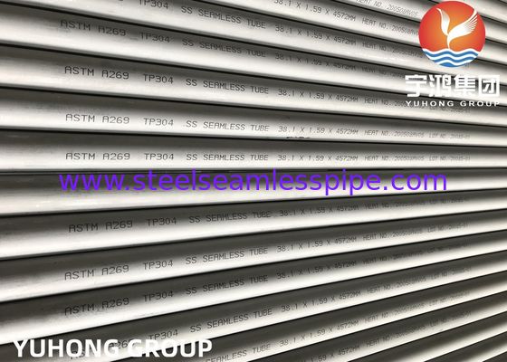 ASTM A269 / ASME SA269 TP304 Dụng cụ cán nguội Ống nung sáng