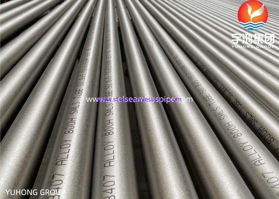 ASTM B407 / B829 Ống hợp kim niken Incoloy 800 1.4876 800H & 800HT 1.4958 825 2.4858